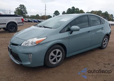 2013 Toyota Prius Two z USA, uszkodzony, nr VIN JTDKN3DU6D5629005